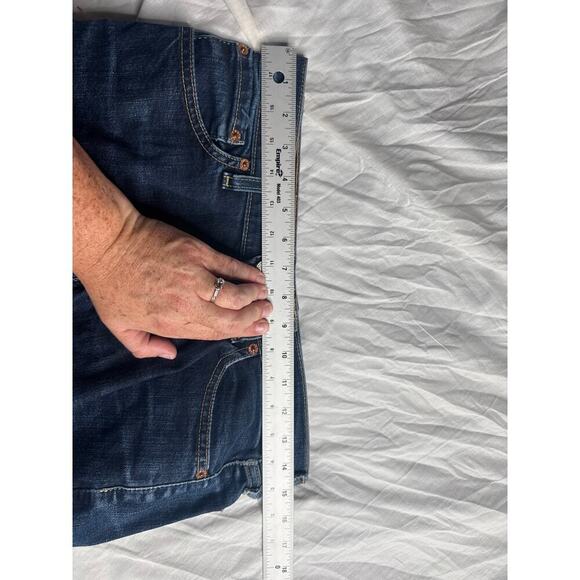 Levi's 529 Curvy Bootcut Jeans Women’s 27×33 Dark Wash Mid-Rise (Discontinued) - Picture 6 of 8